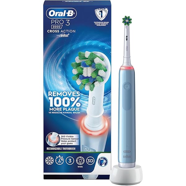 Oral-B Pro 3 3900N Set Of 2, Black And Pink, Electric Adult